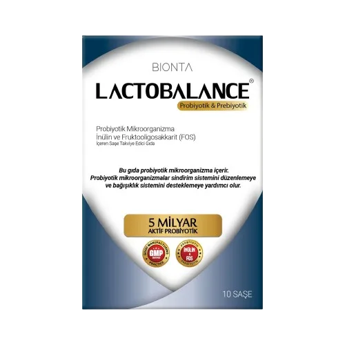 LACTOBALANCE 10 Saşe Probiyotik&Prebiyotik