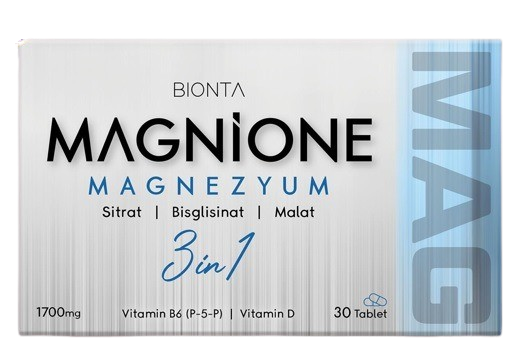 Magnione Magnezyum 30 Tablet